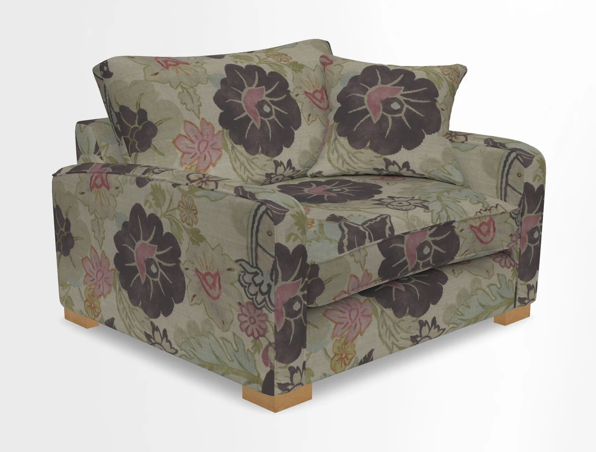 Brook Green snuggler in Two Tone Plain Biscuit