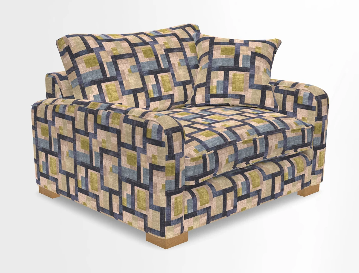 Brook Green snuggler in Two Tone Plain Biscuit