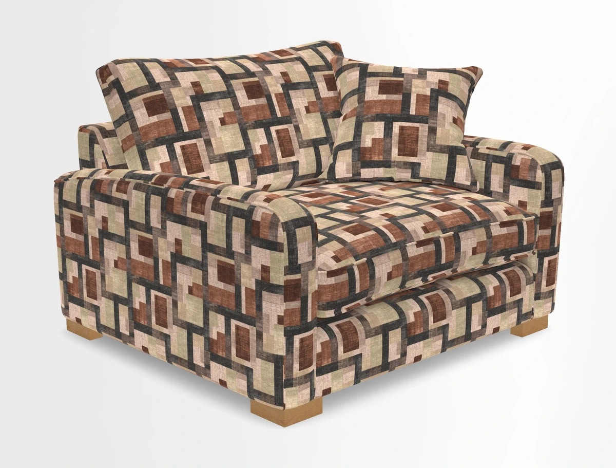 Brook Green snuggler in Two Tone Plain Biscuit
