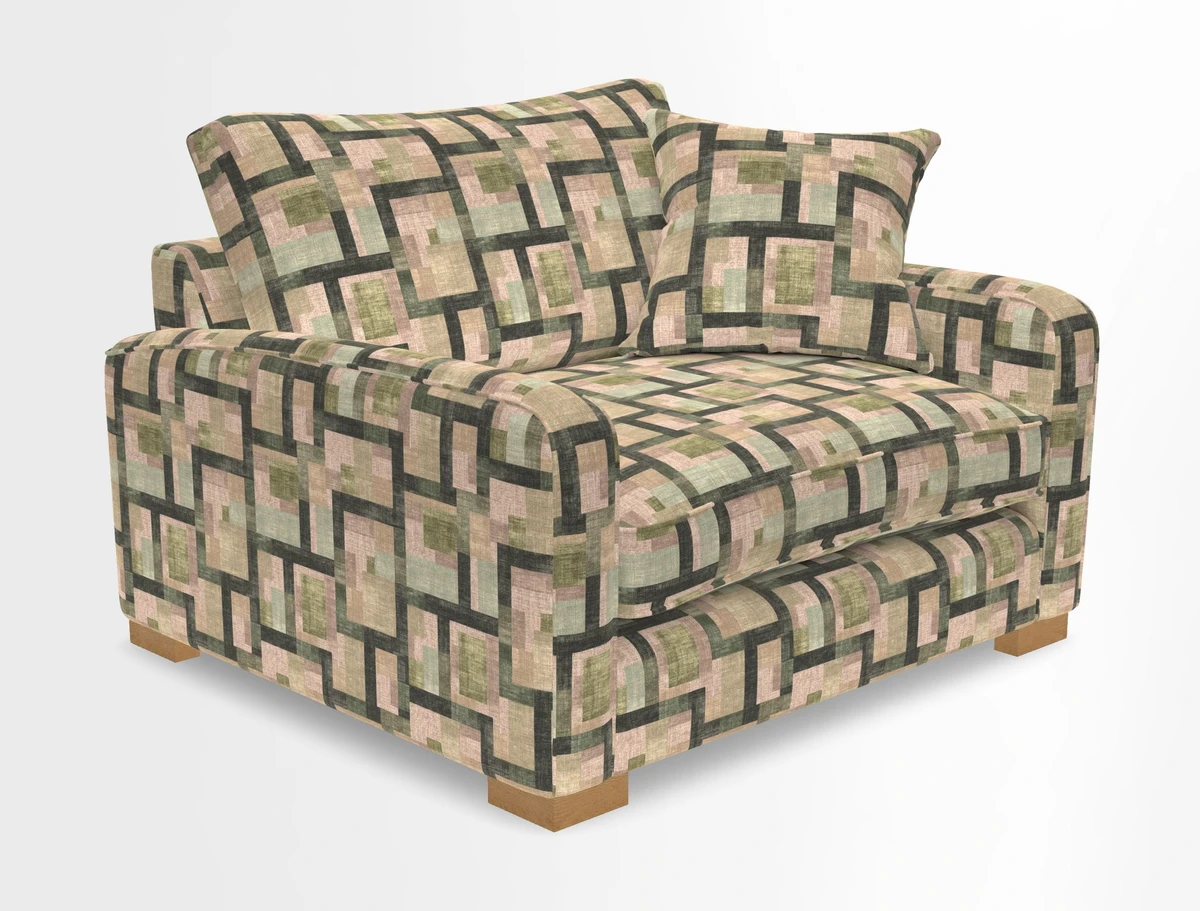 Brook Green snuggler in Two Tone Plain Biscuit