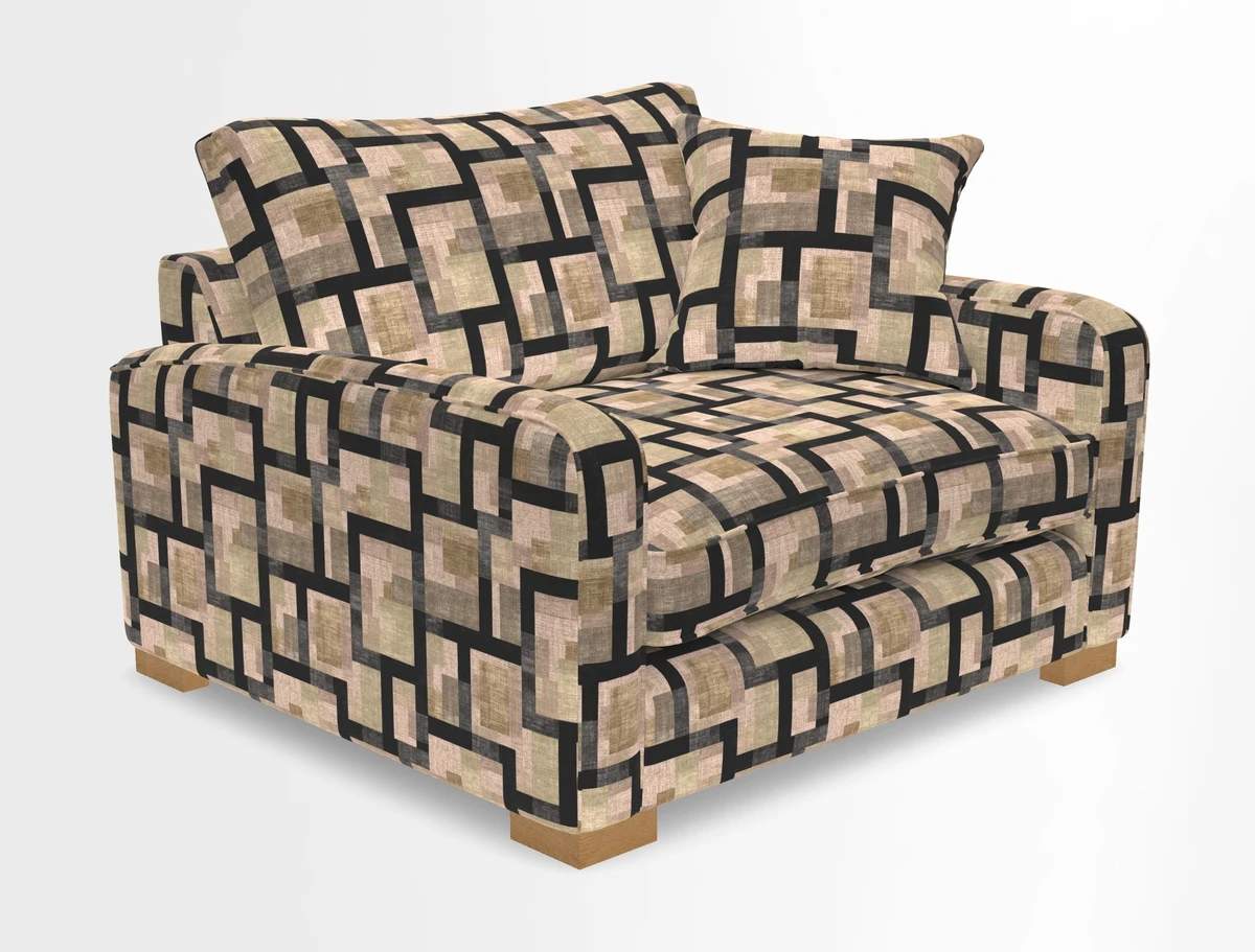 Brook Green snuggler in Two Tone Plain Biscuit