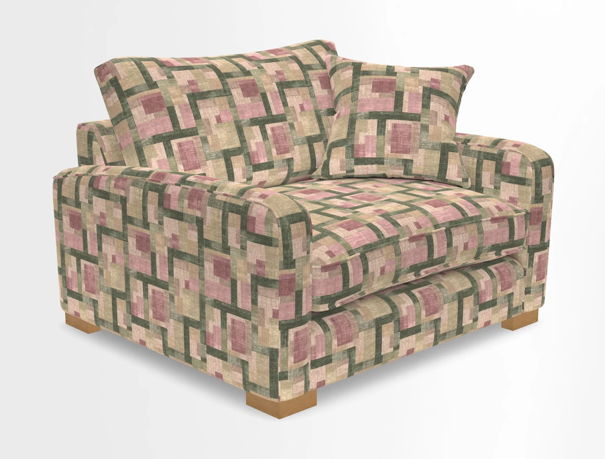 Brook Green snuggler in Two Tone Plain Biscuit