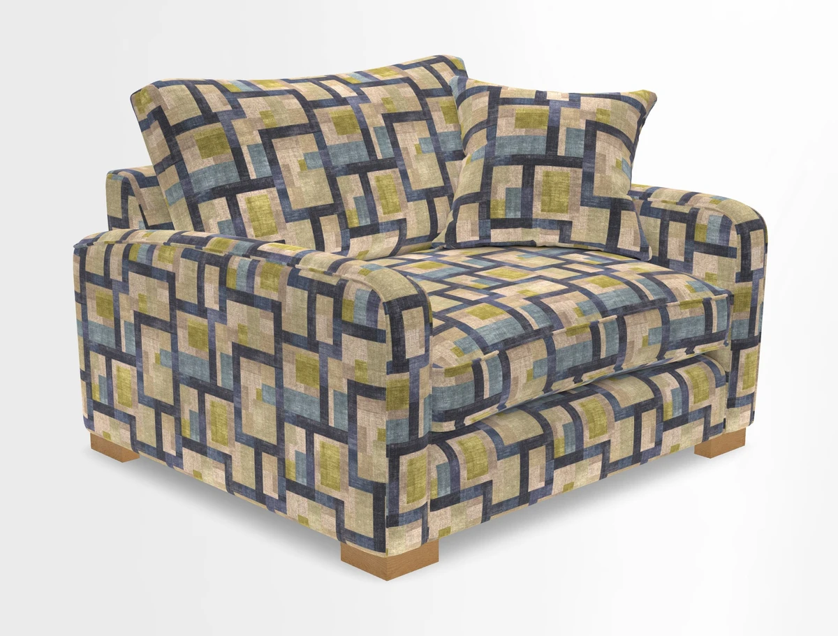 Brook Green snuggler in Two Tone Plain Biscuit