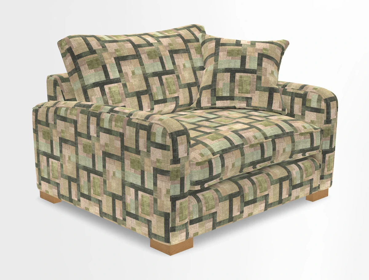 Brook Green snuggler in Two Tone Plain Biscuit