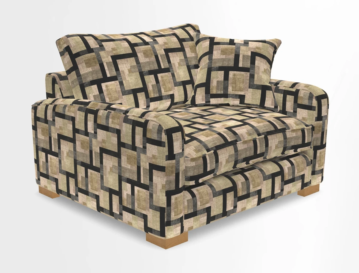 Brook Green snuggler in Two Tone Plain Biscuit