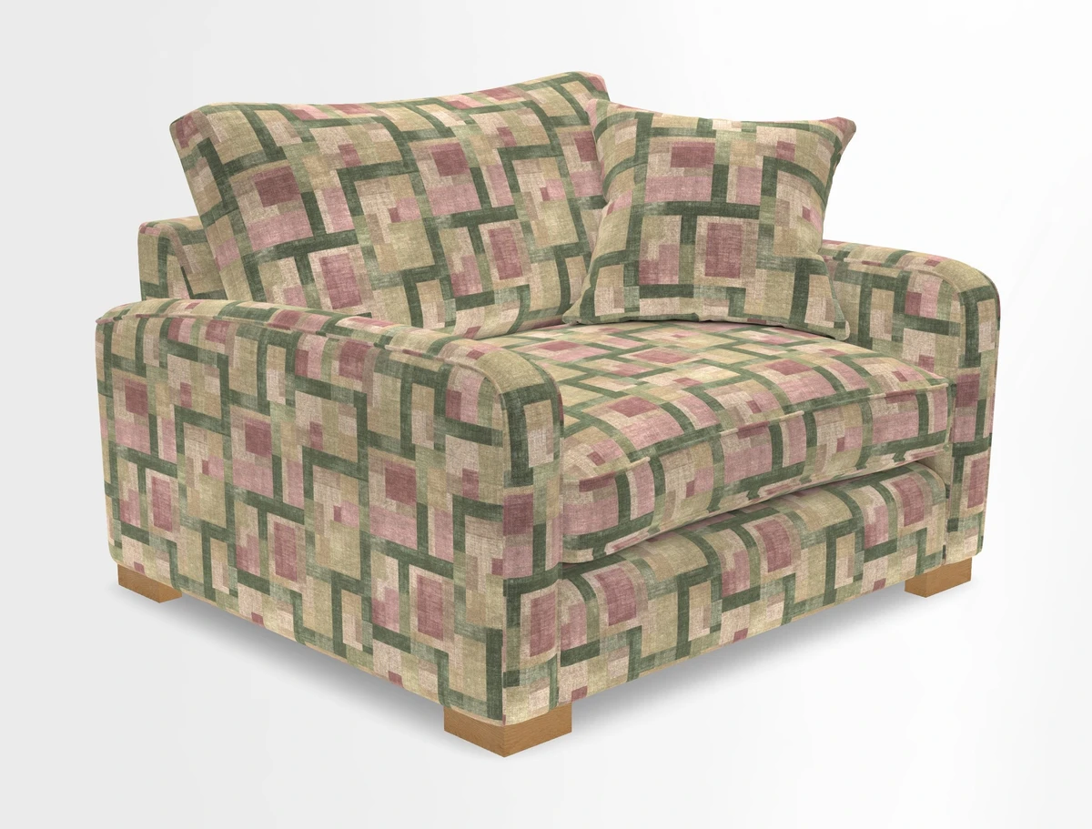 Brook Green snuggler in Two Tone Plain Biscuit