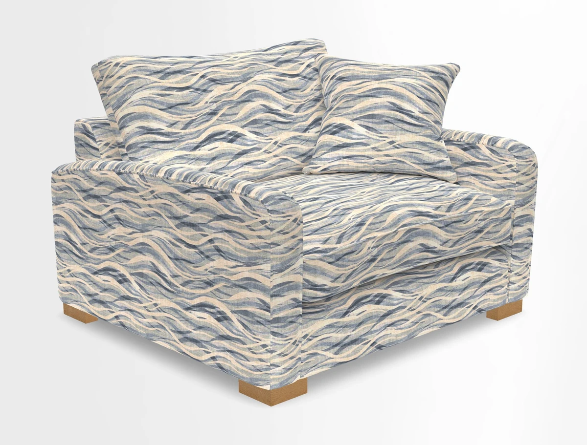 Brook Green snuggler in Two Tone Plain Biscuit