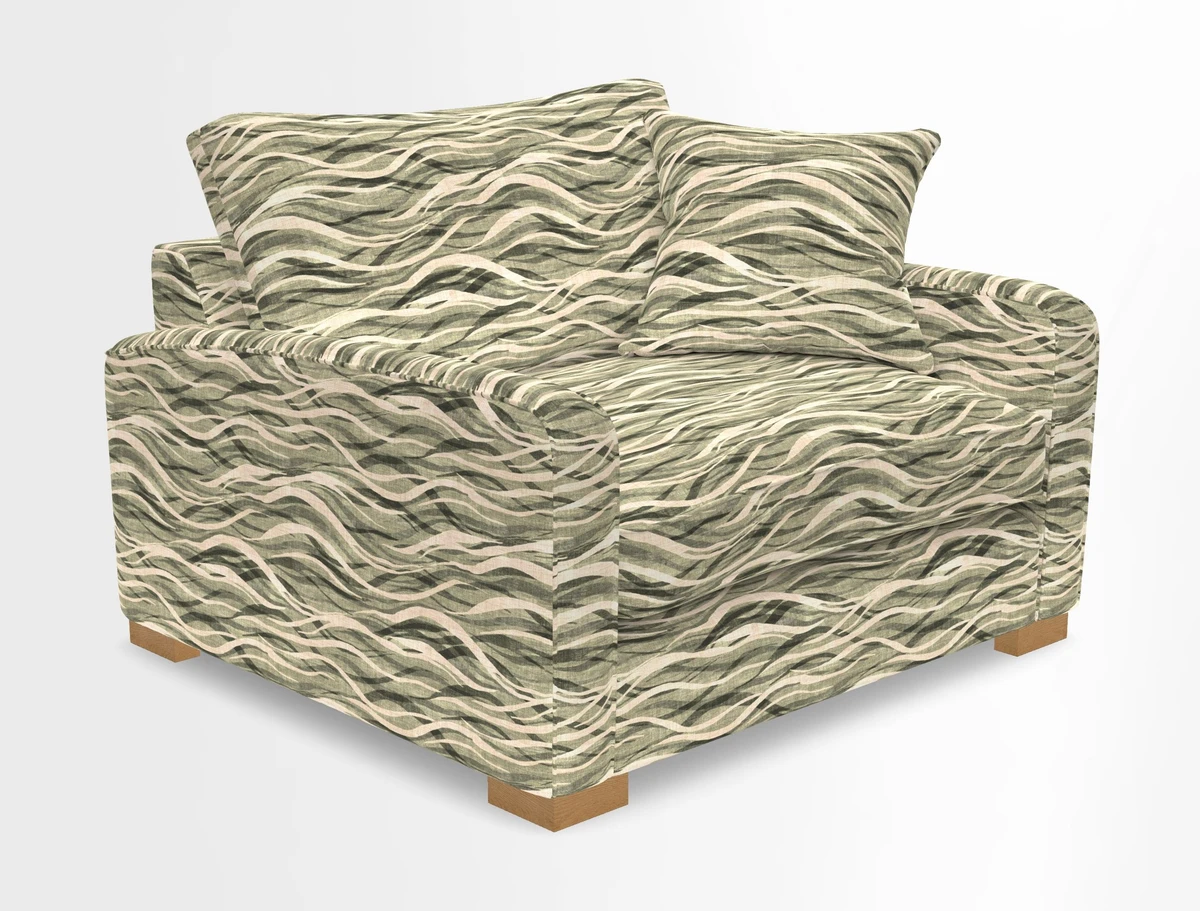 Brook Green snuggler in Two Tone Plain Biscuit