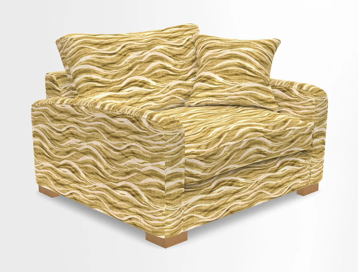 Brook Green snuggler in Two Tone Plain Biscuit