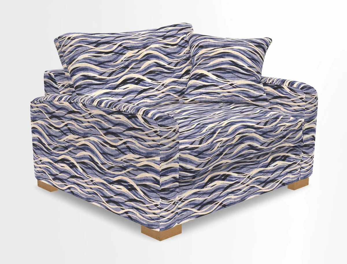Brook Green snuggler in Two Tone Plain Biscuit