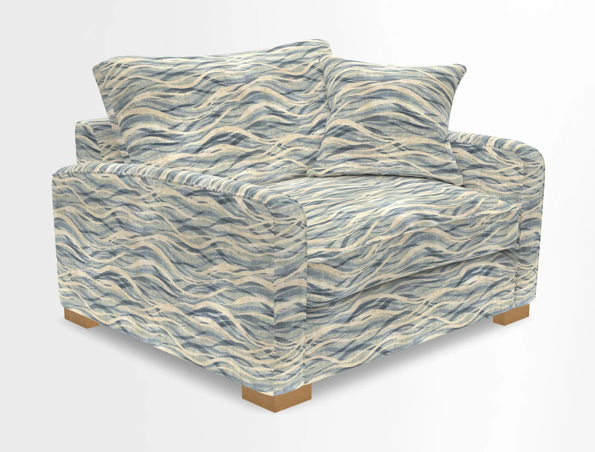 Brook Green snuggler in Two Tone Plain Biscuit