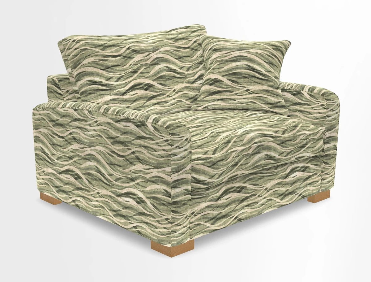 Brook Green snuggler in Two Tone Plain Biscuit