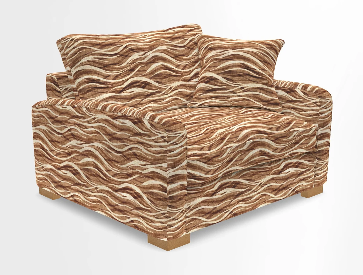 Brook Green snuggler in Two Tone Plain Biscuit
