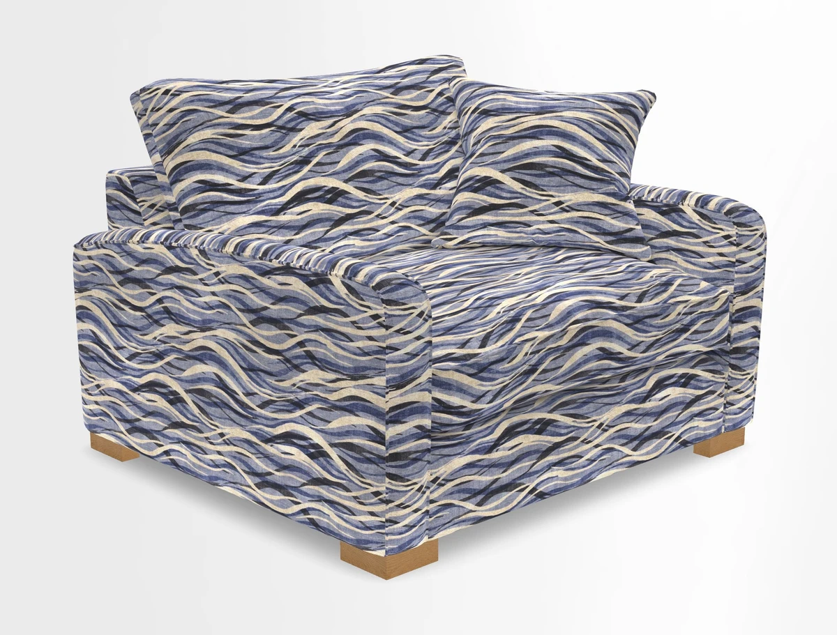 Brook Green snuggler in Two Tone Plain Biscuit