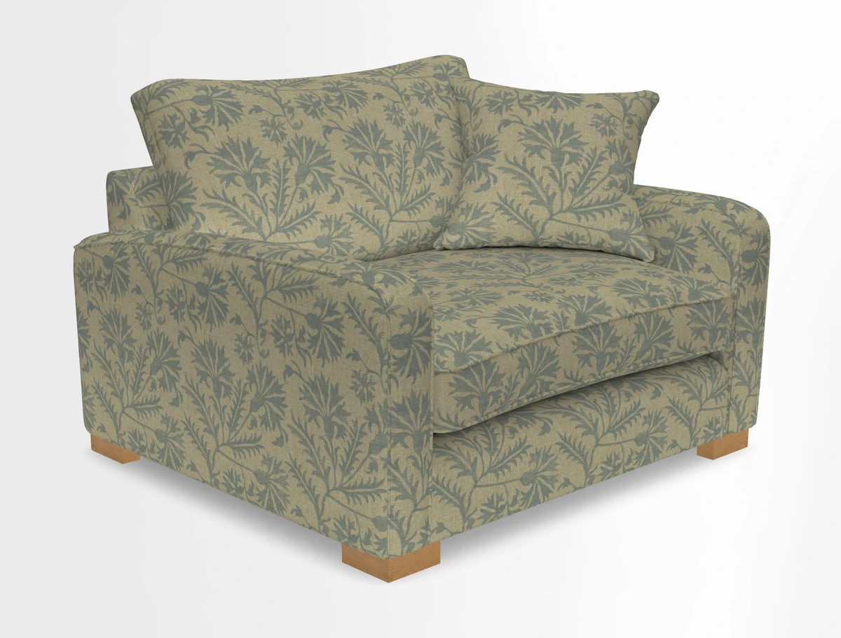 Brook Green snuggler in Two Tone Plain Biscuit