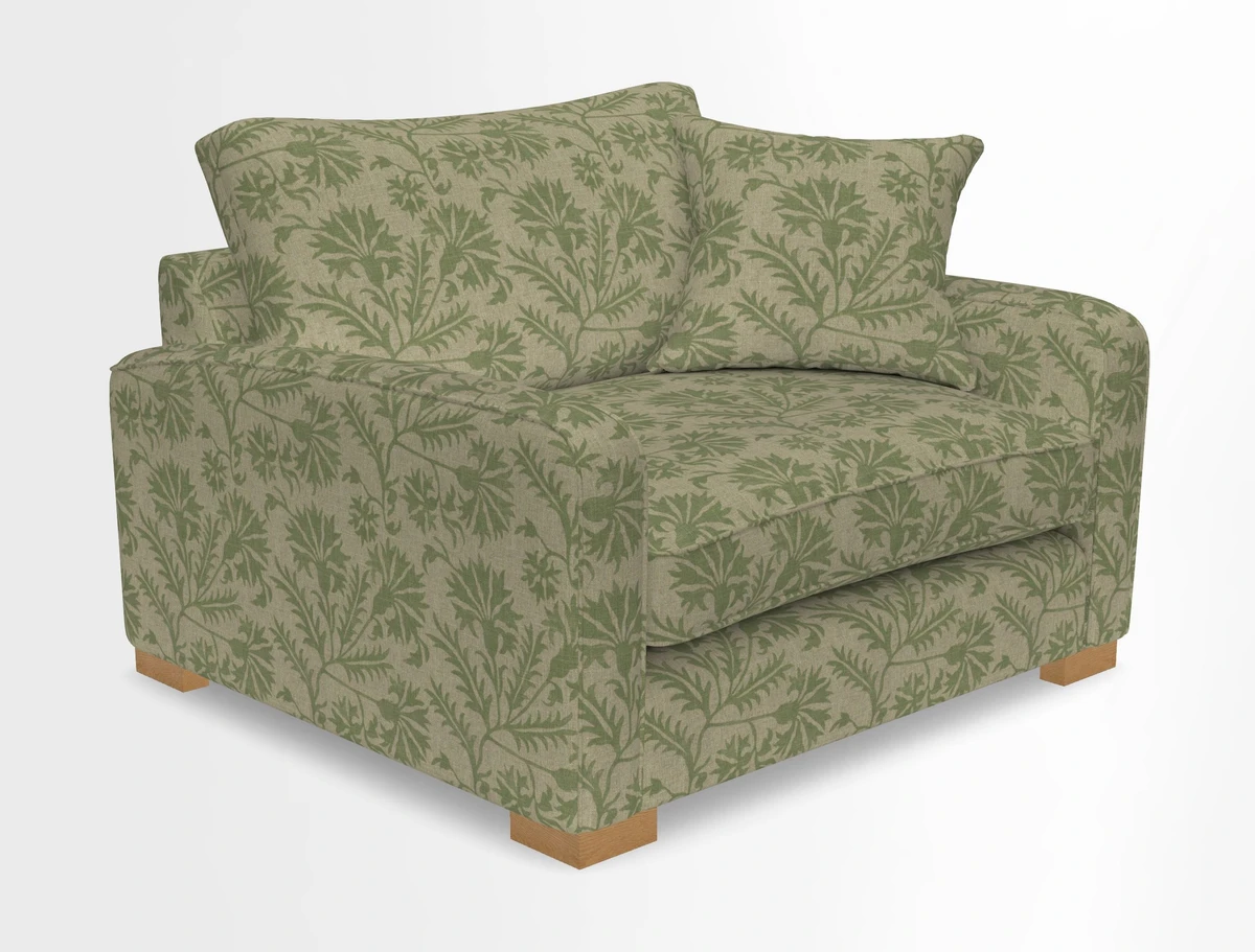 Brook Green snuggler in Two Tone Plain Biscuit