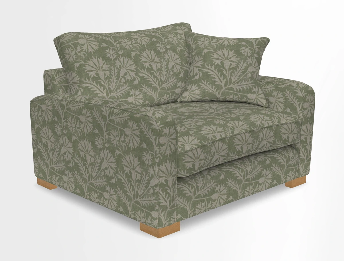 Brook Green snuggler in Two Tone Plain Biscuit