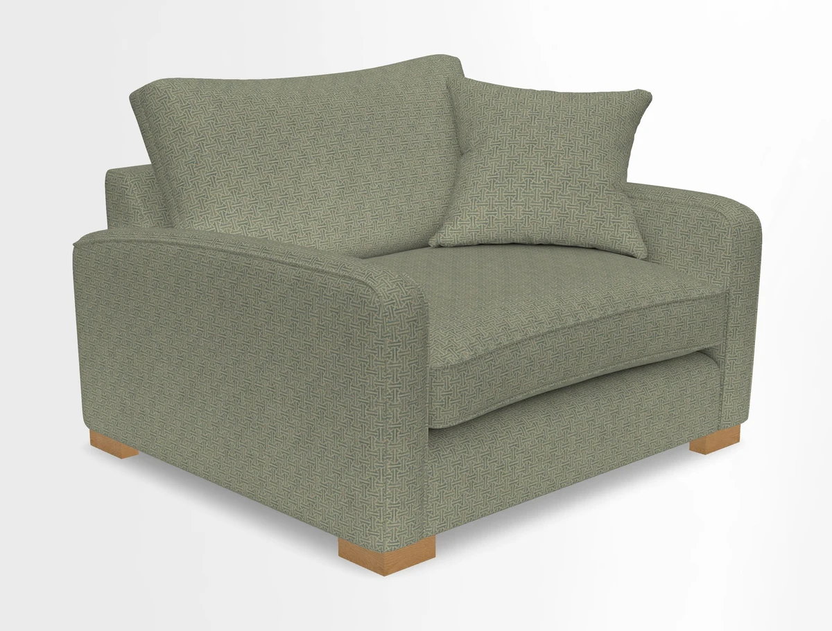 Brook Green snuggler in Two Tone Plain Biscuit