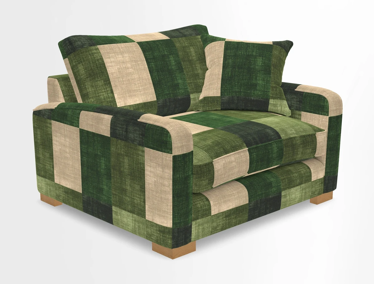 Brook Green snuggler in Two Tone Plain Biscuit