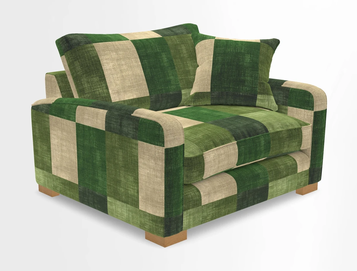 Brook Green snuggler in Two Tone Plain Biscuit