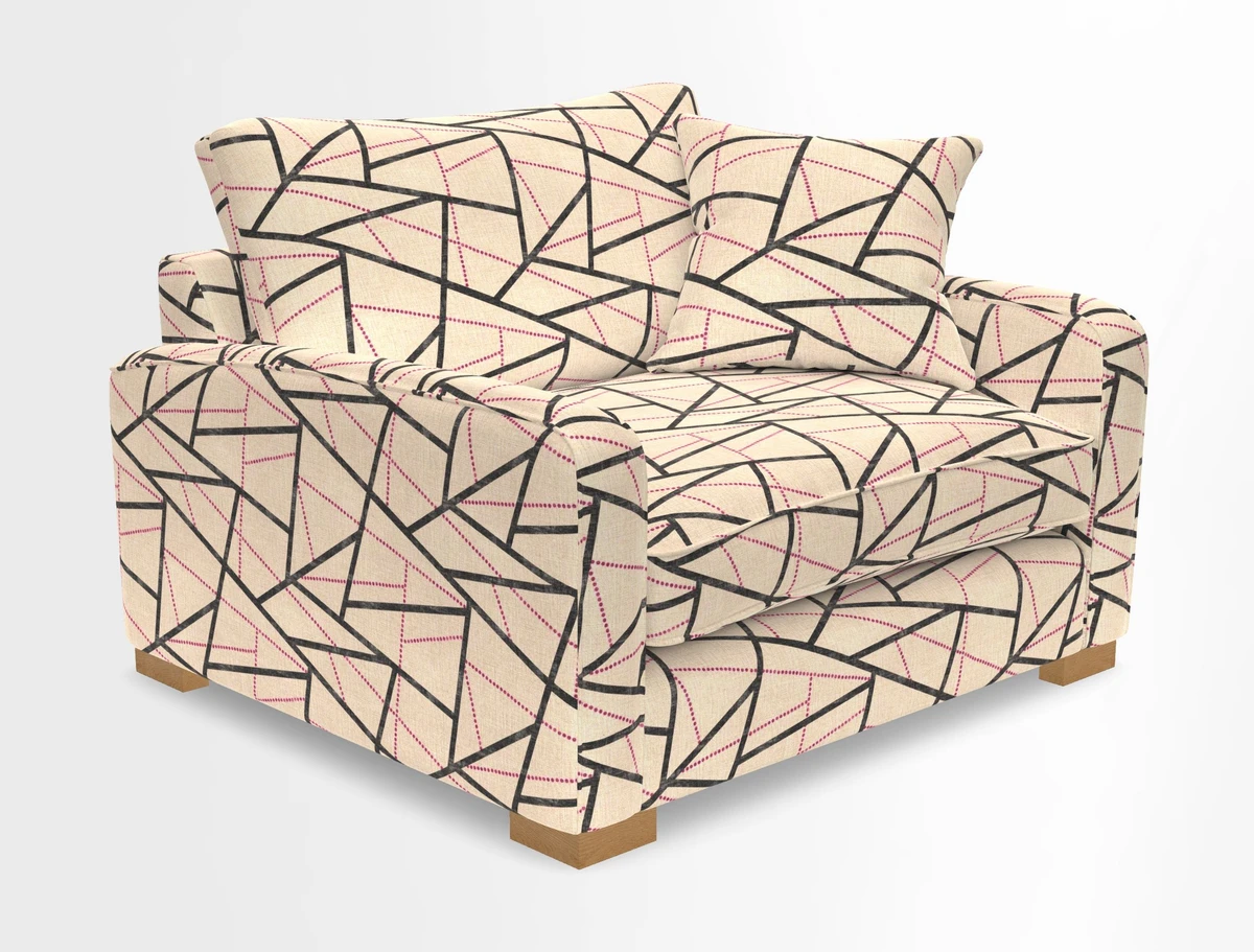 Brook Green snuggler in Two Tone Plain Biscuit
