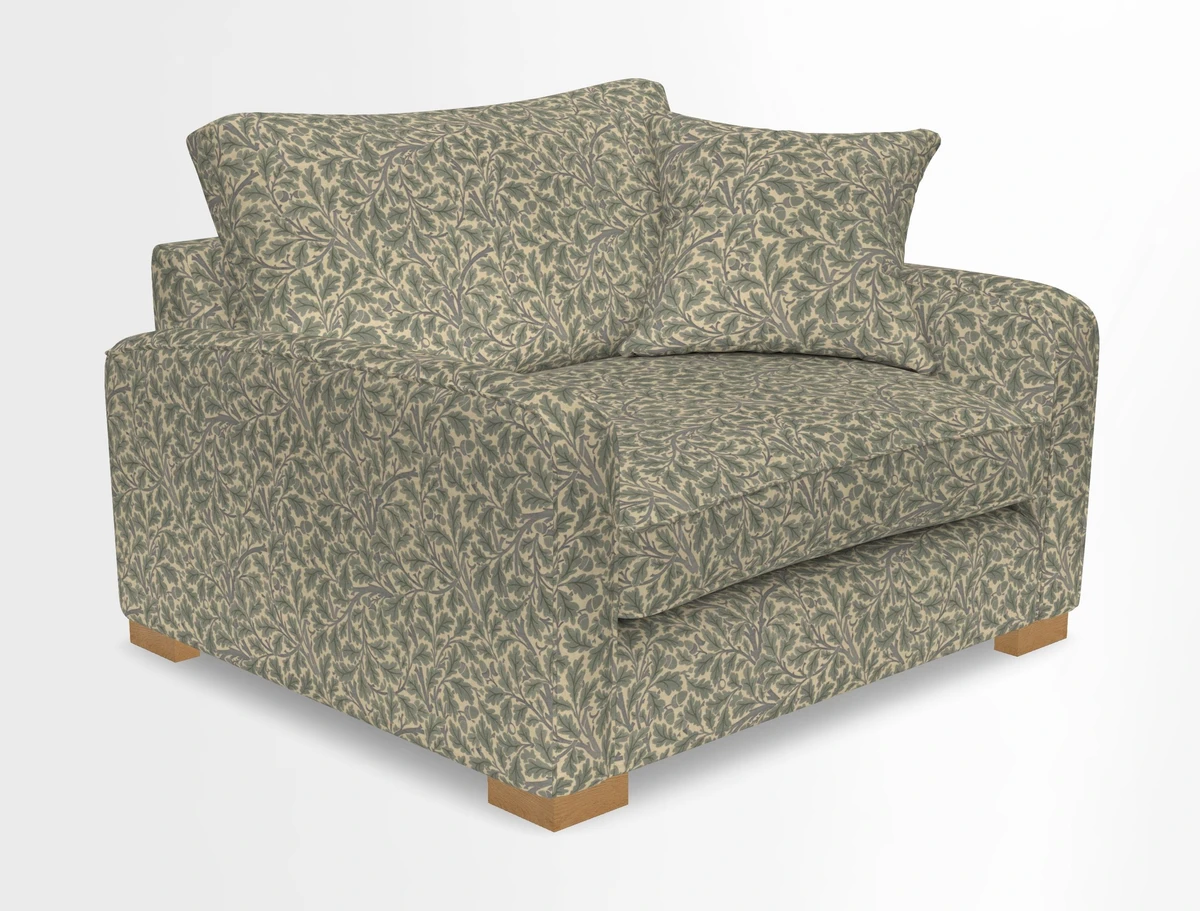 Brook Green snuggler in Two Tone Plain Biscuit