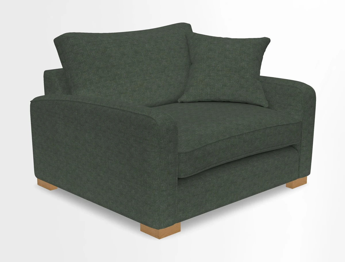 Brook Green snuggler in Two Tone Plain Biscuit