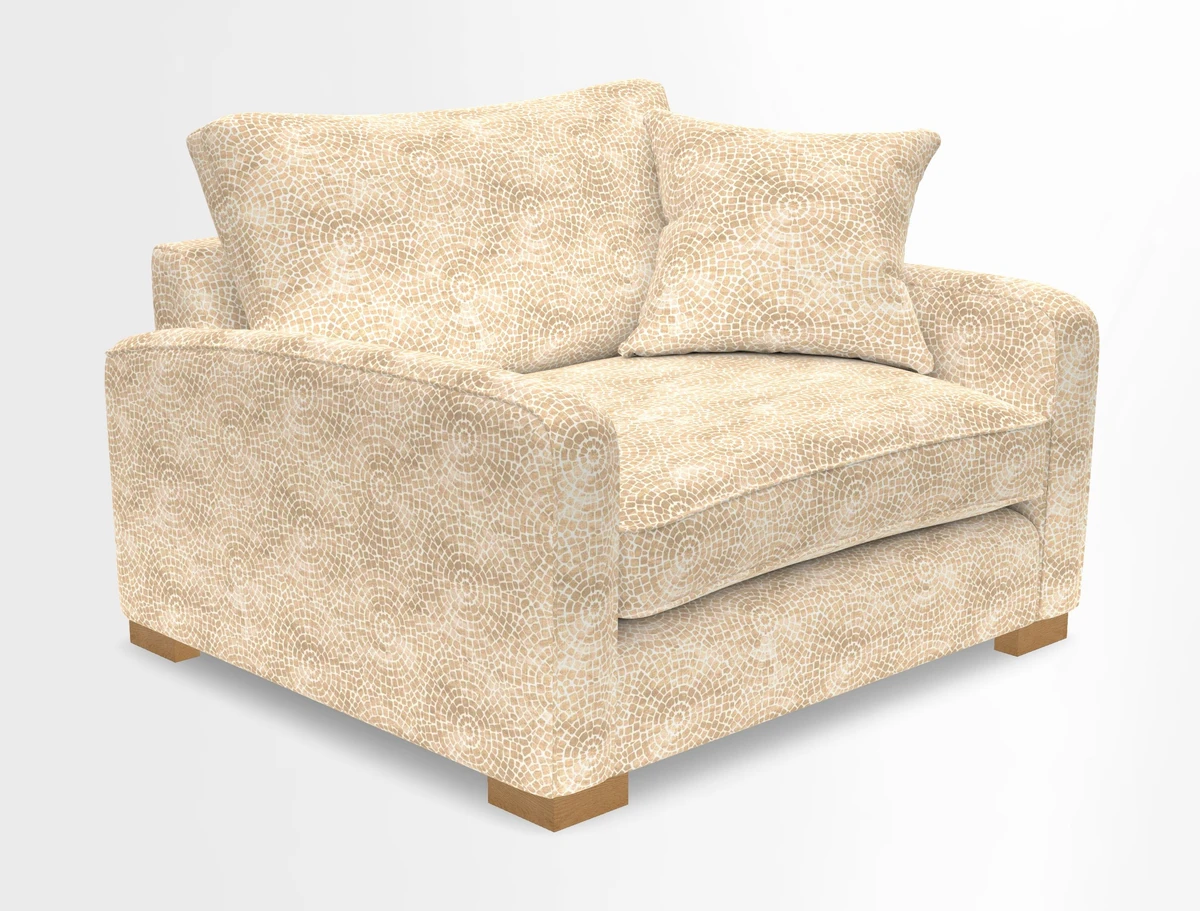 Brook Green snuggler in Two Tone Plain Biscuit