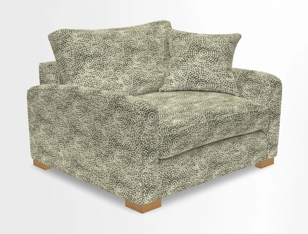 Brook Green snuggler in Two Tone Plain Biscuit