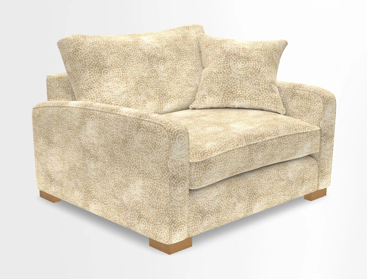 Brook Green snuggler in Two Tone Plain Biscuit