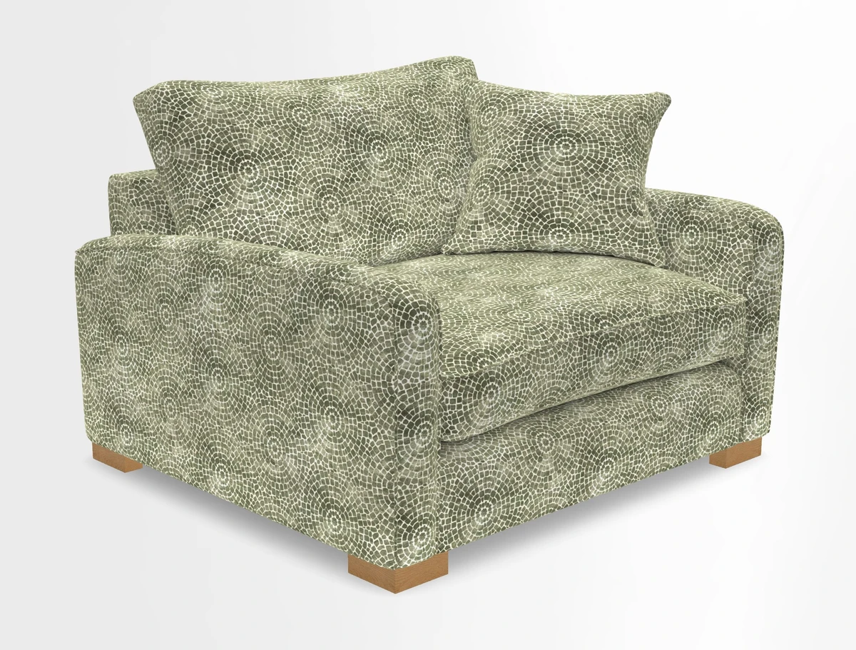 Brook Green snuggler in Two Tone Plain Biscuit