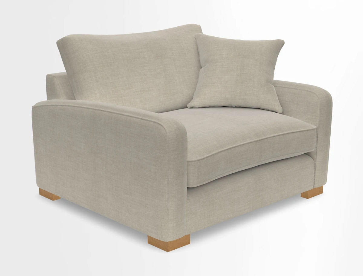Brook Green snuggler in Two Tone Plain Biscuit