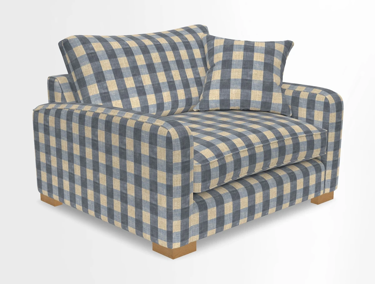 Brook Green snuggler in Two Tone Plain Biscuit