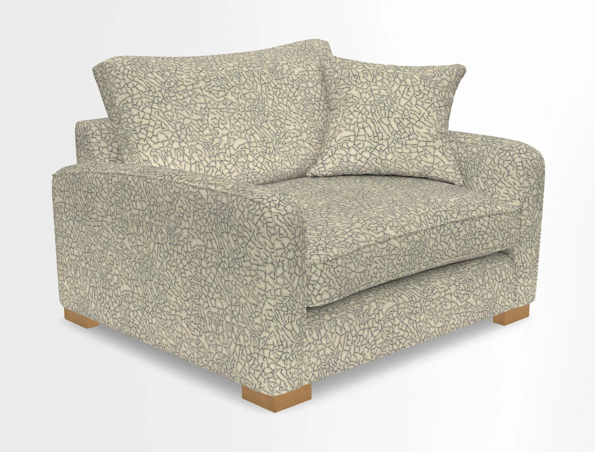 Brook Green snuggler in Two Tone Plain Biscuit