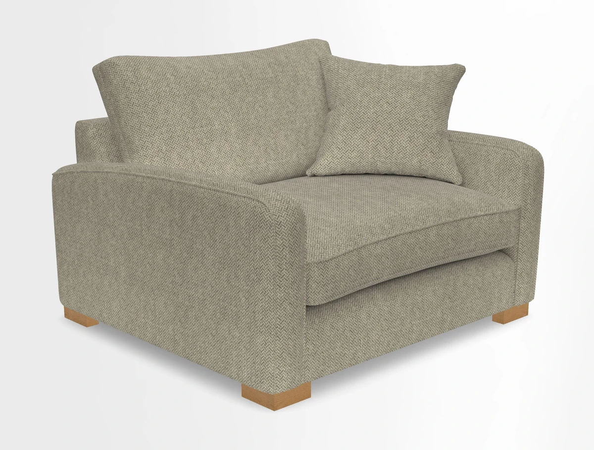 Brook Green snuggler in Two Tone Plain Biscuit
