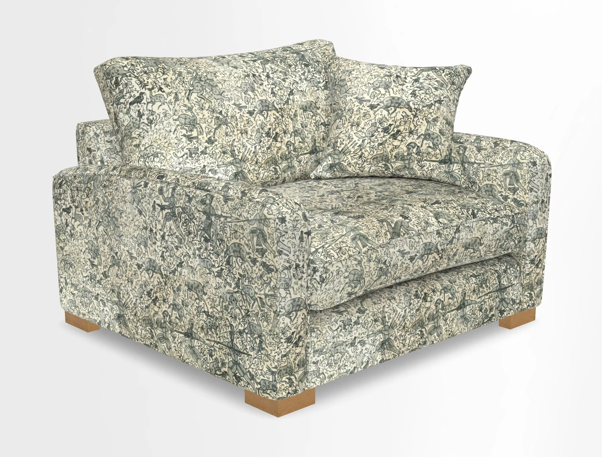 Brook Green snuggler in Two Tone Plain Biscuit