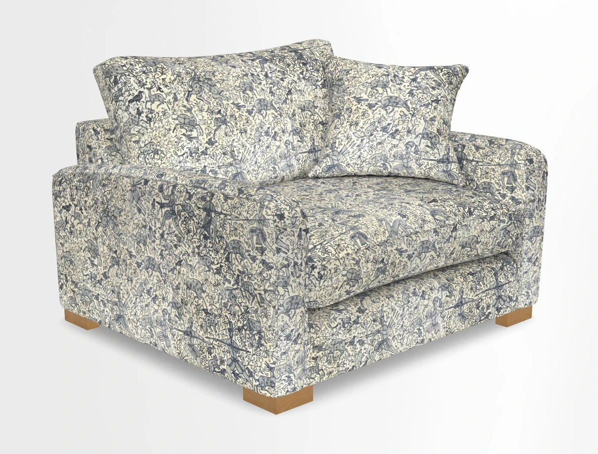 Brook Green snuggler in Two Tone Plain Biscuit