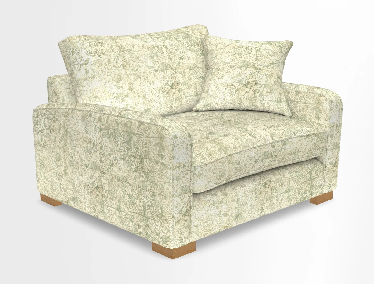 Brook Green snuggler in Two Tone Plain Biscuit