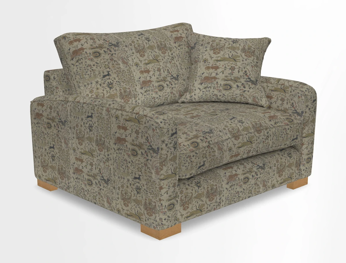 Brook Green snuggler in Two Tone Plain Biscuit