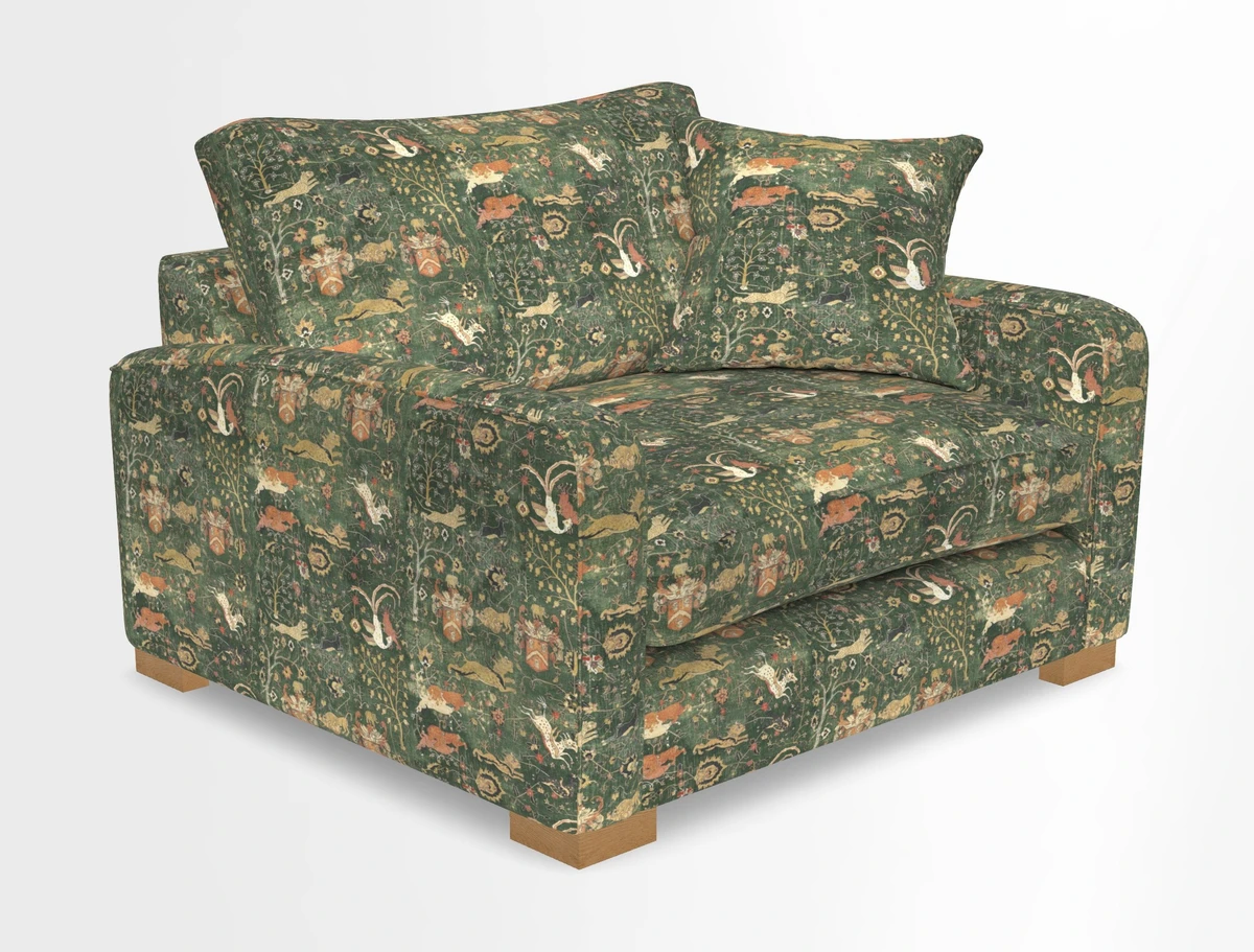 Brook Green snuggler in Two Tone Plain Biscuit