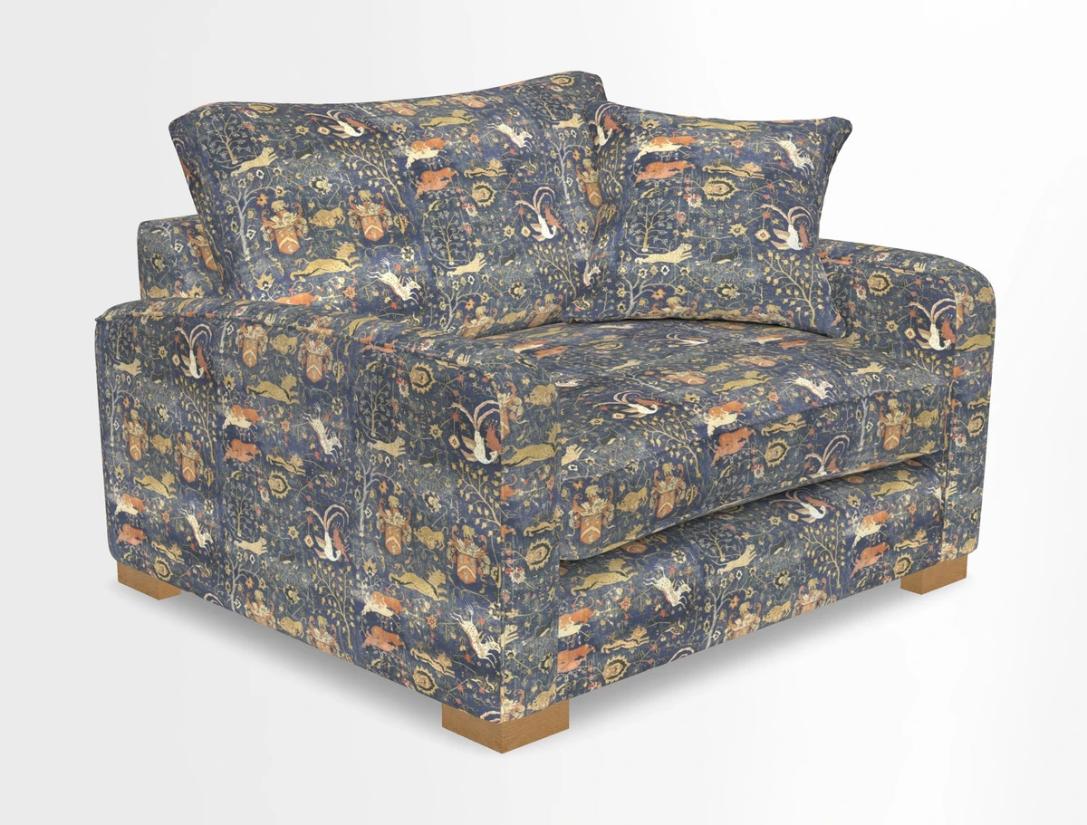 Brook Green snuggler in Two Tone Plain Biscuit