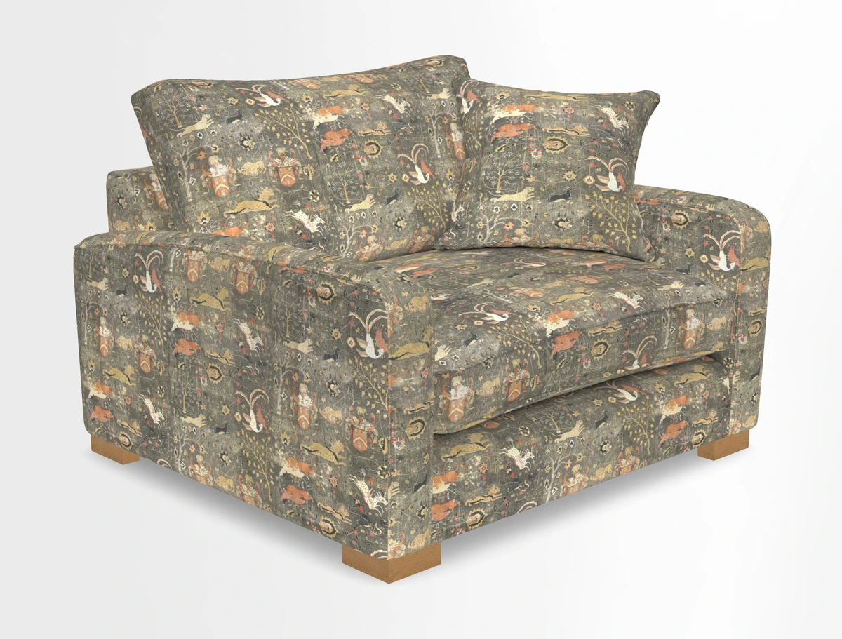 Brook Green snuggler in Two Tone Plain Biscuit