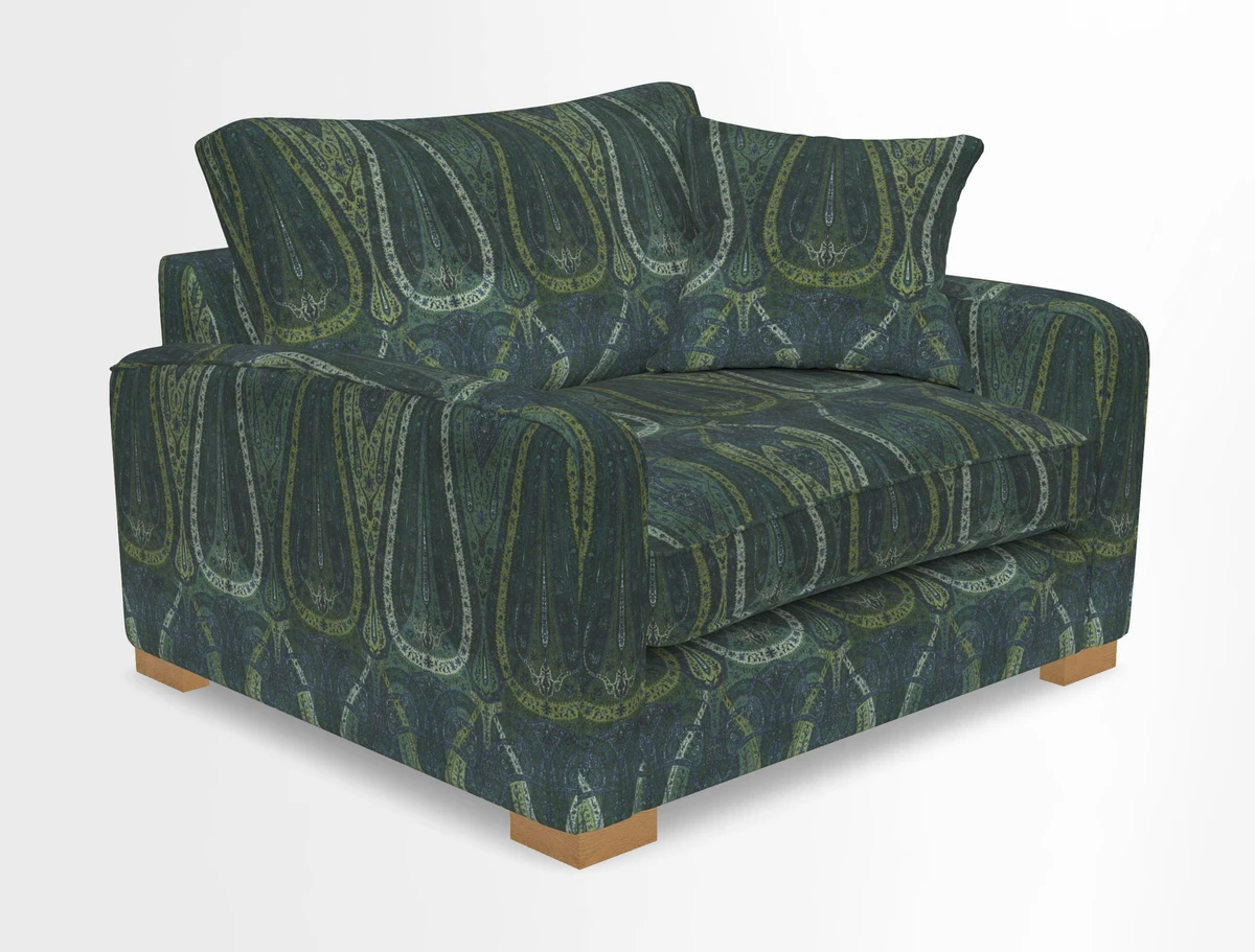 Brook Green snuggler in Two Tone Plain Biscuit