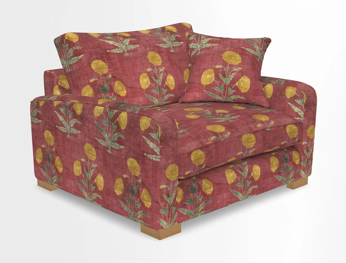 Brook Green snuggler in Two Tone Plain Biscuit