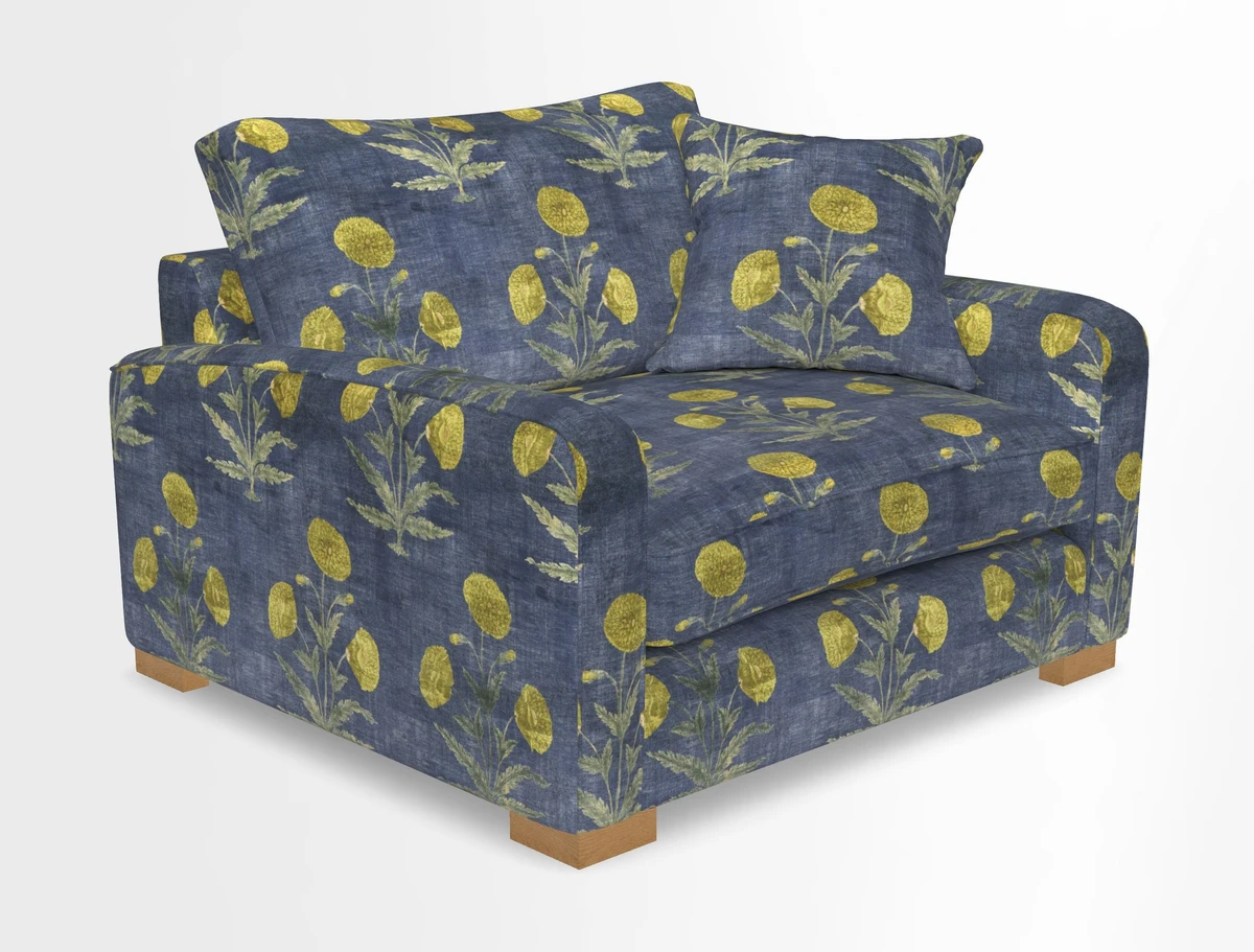 Brook Green snuggler in Two Tone Plain Biscuit