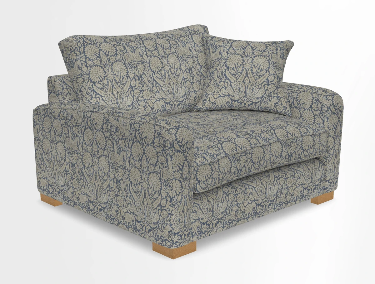 Brook Green snuggler in Two Tone Plain Biscuit