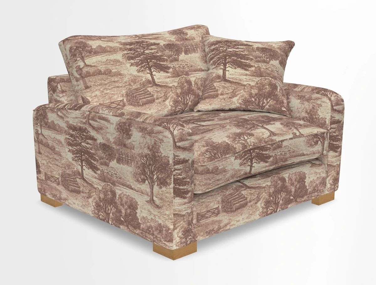 Brook Green snuggler in Two Tone Plain Biscuit