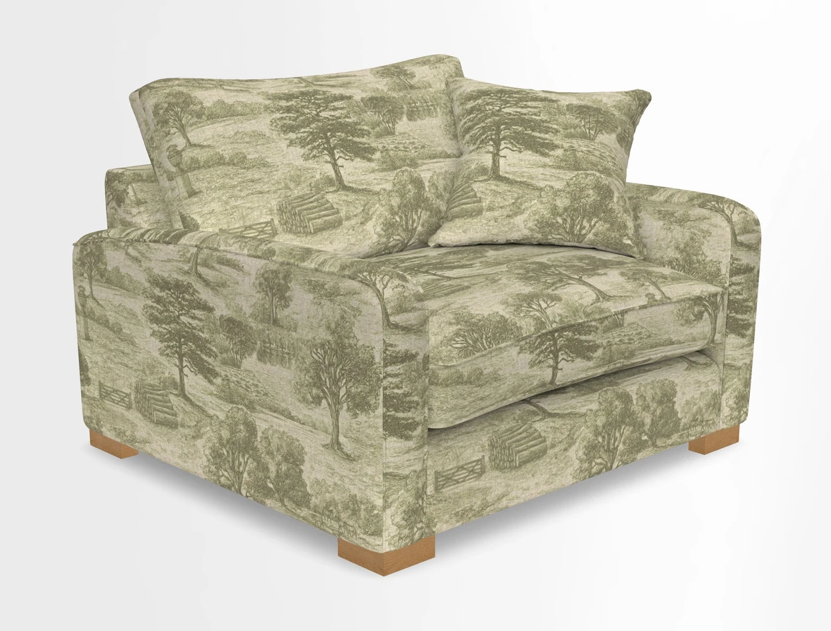Brook Green snuggler in Two Tone Plain Biscuit