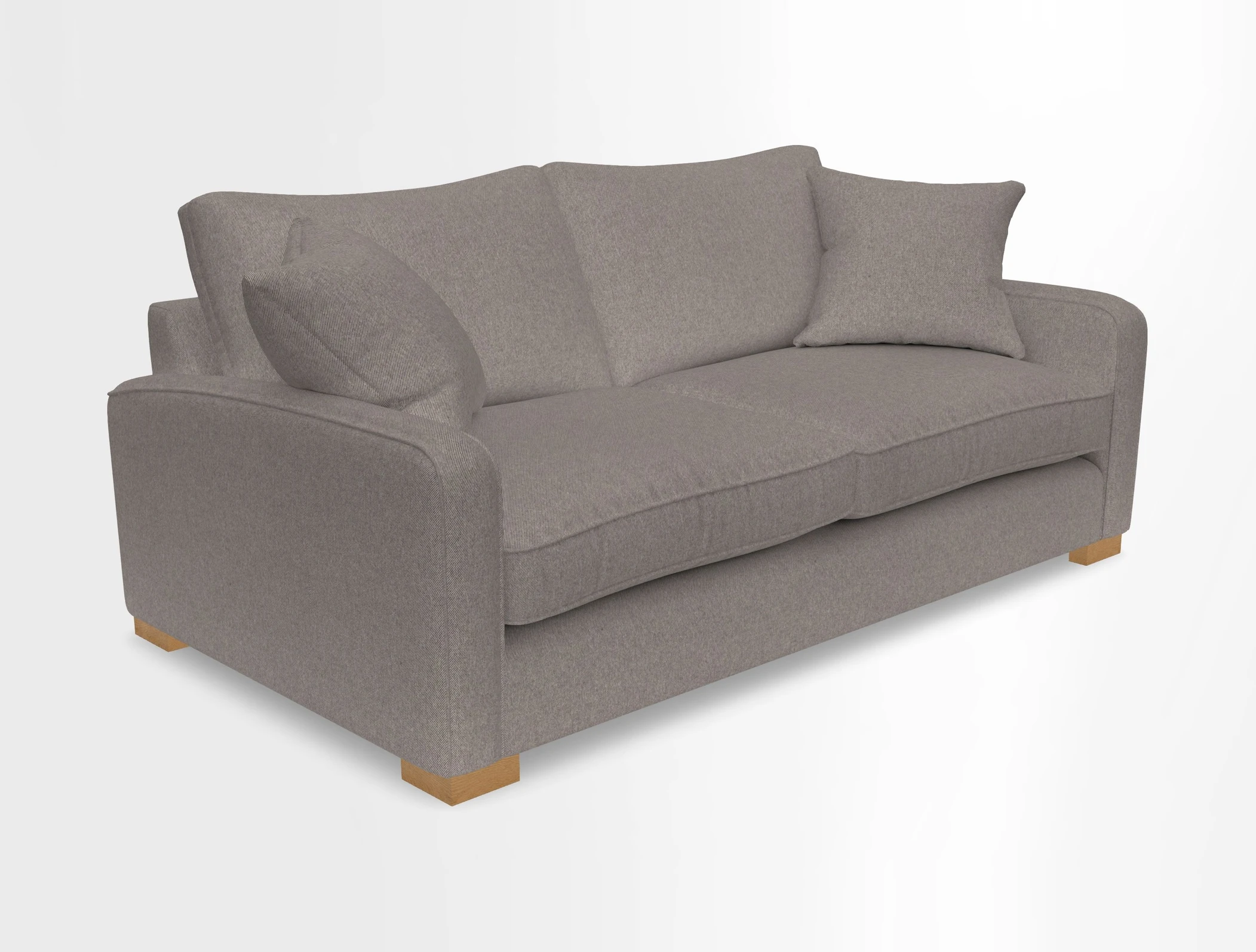 Brook Green 3 seater sofa in Warwick Boucle Andes