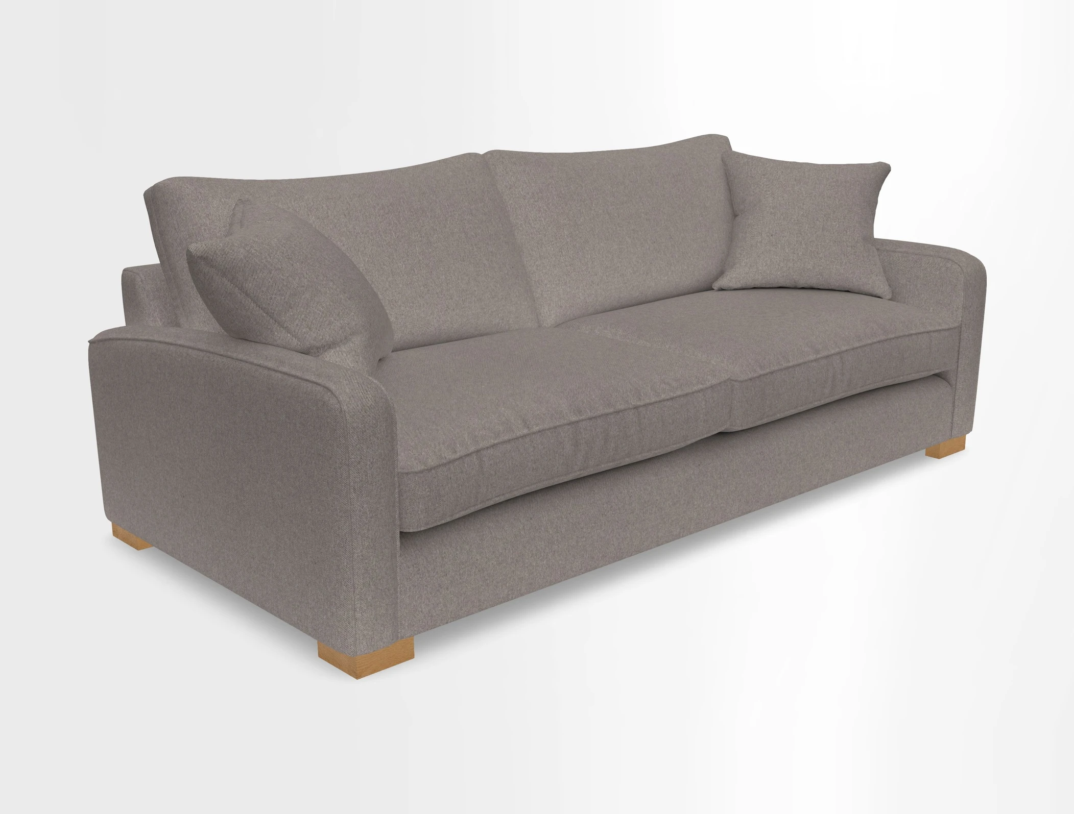 Brook Green 3 seater sofa in Warwick Boucle Andes